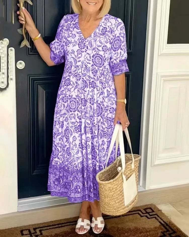 Palma | Elegant Floral Dress
