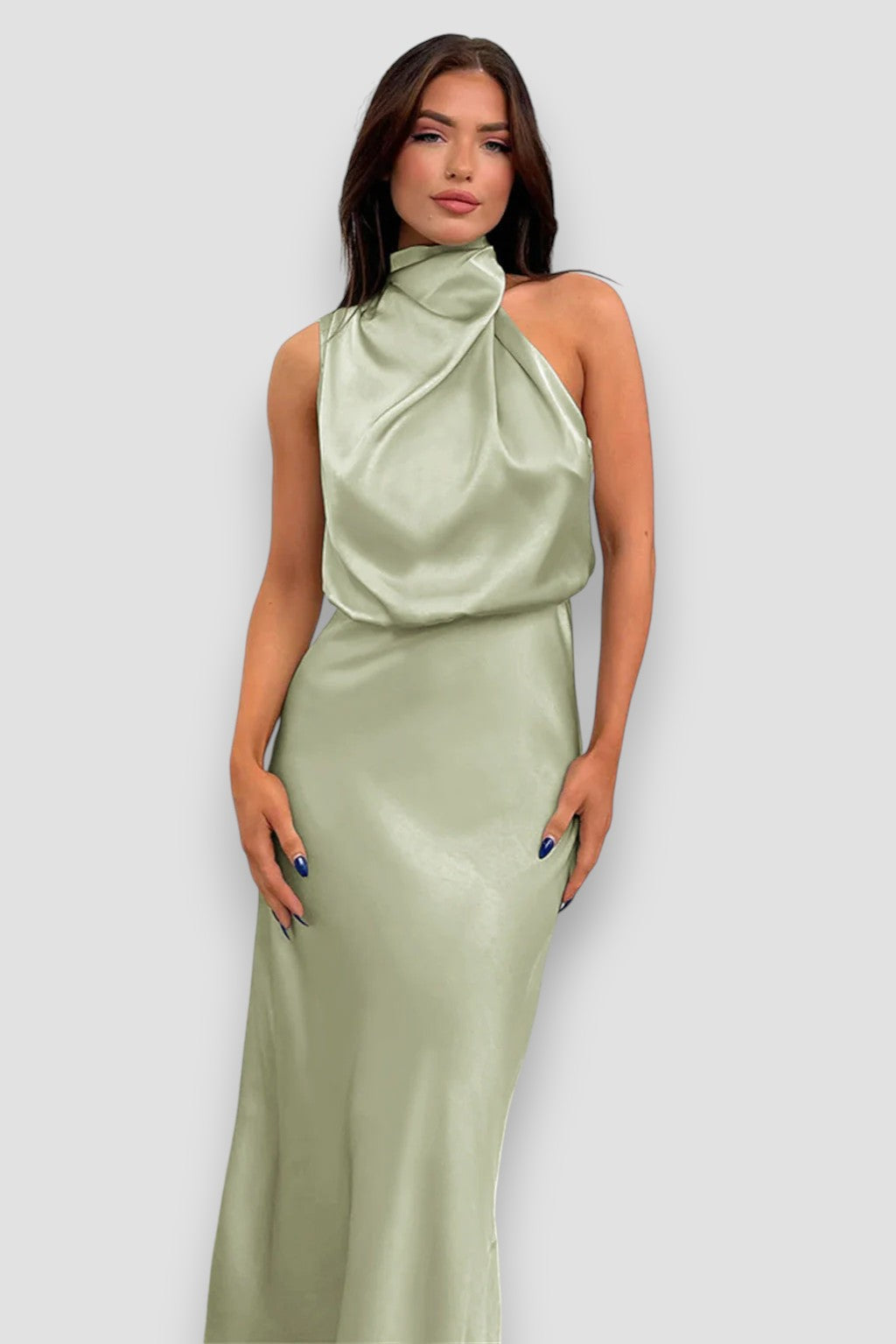 Carlina | Neutral-Toned Day Dress
