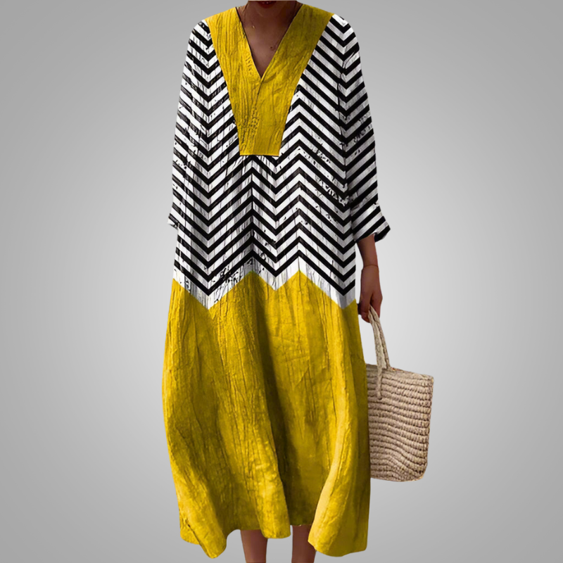 Canvas Boho™ | Art-Inspired Cotton Summer Dress