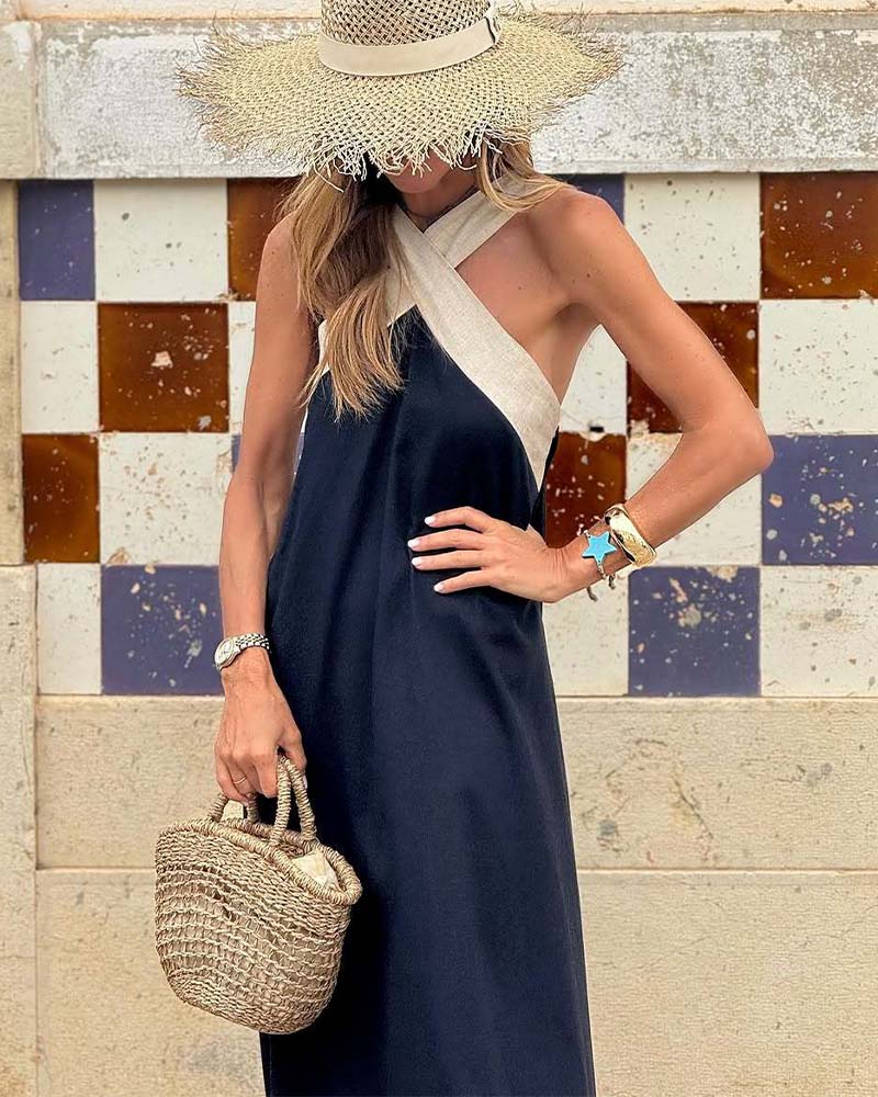 Elanya | Soft Wrap Midi Dress with Feminine Flow