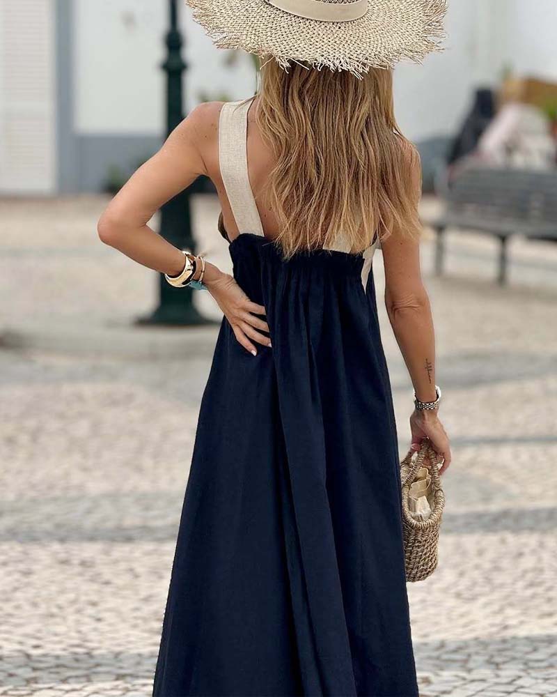 Elanya | Soft Wrap Midi Dress with Feminine Flow