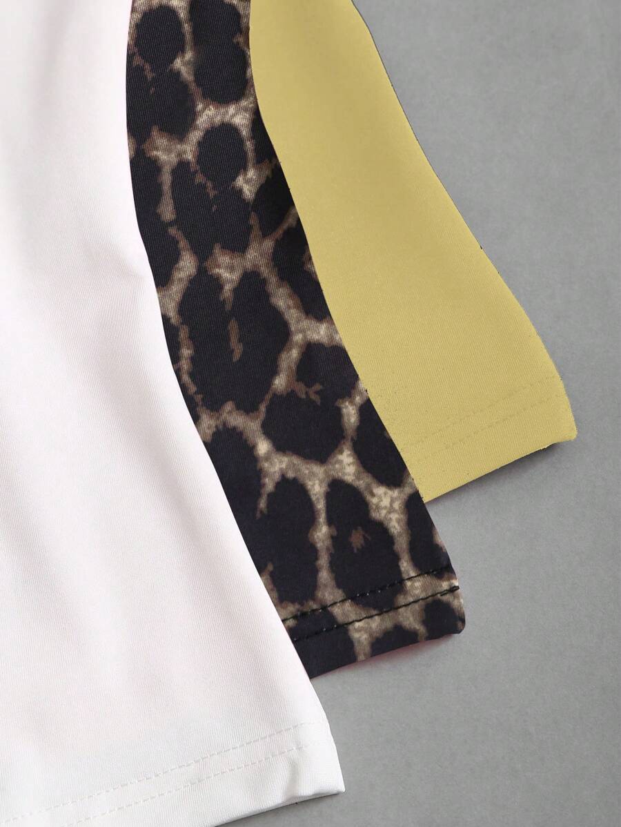 Sweetra Women's Casual Versatile Tank Top, Summer Graphic Cheetah Print Tees Women Tops