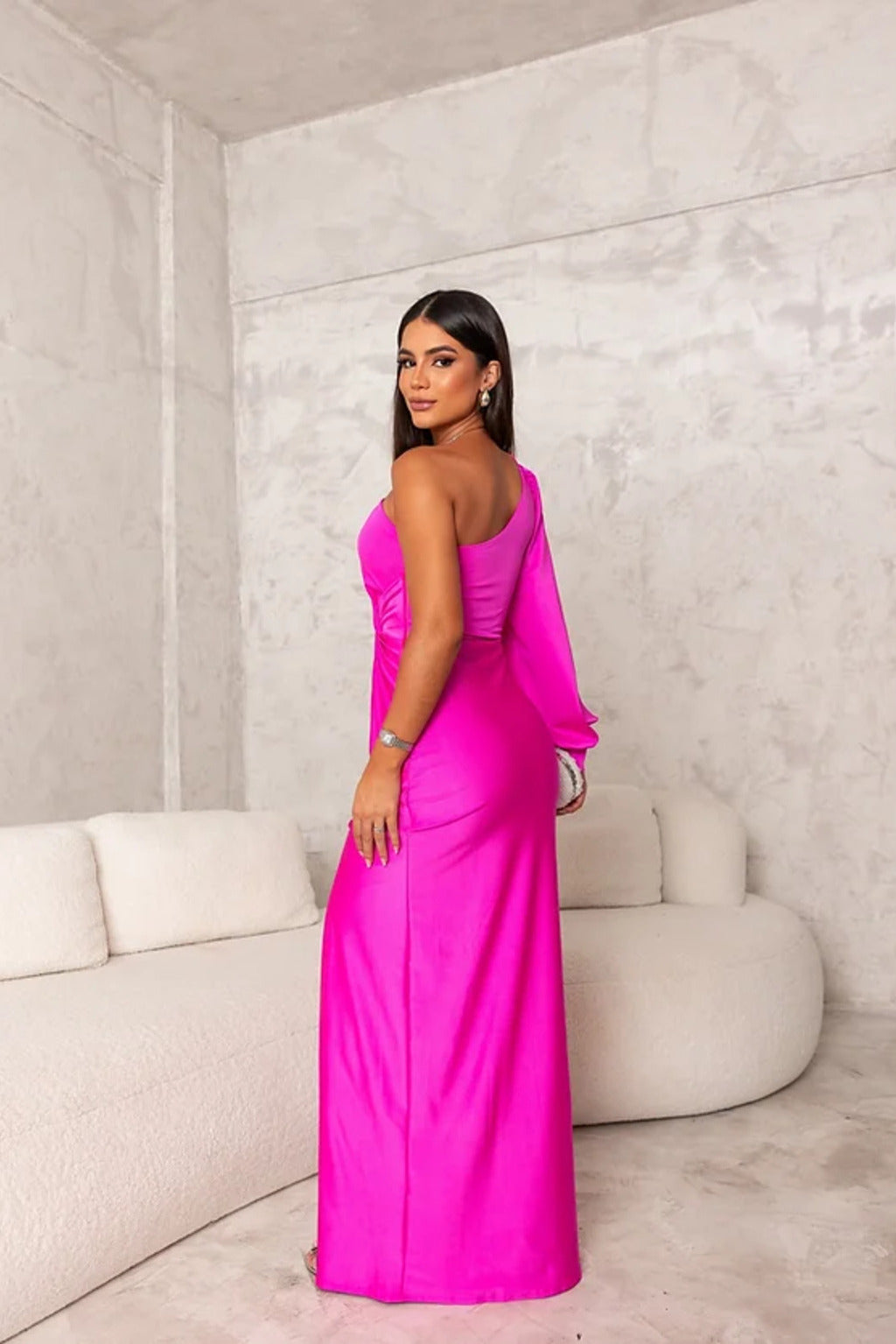 Natasha - Elegant Evening Dress With One Shoulder For Women