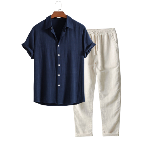 Jeremy Casual Linen Set