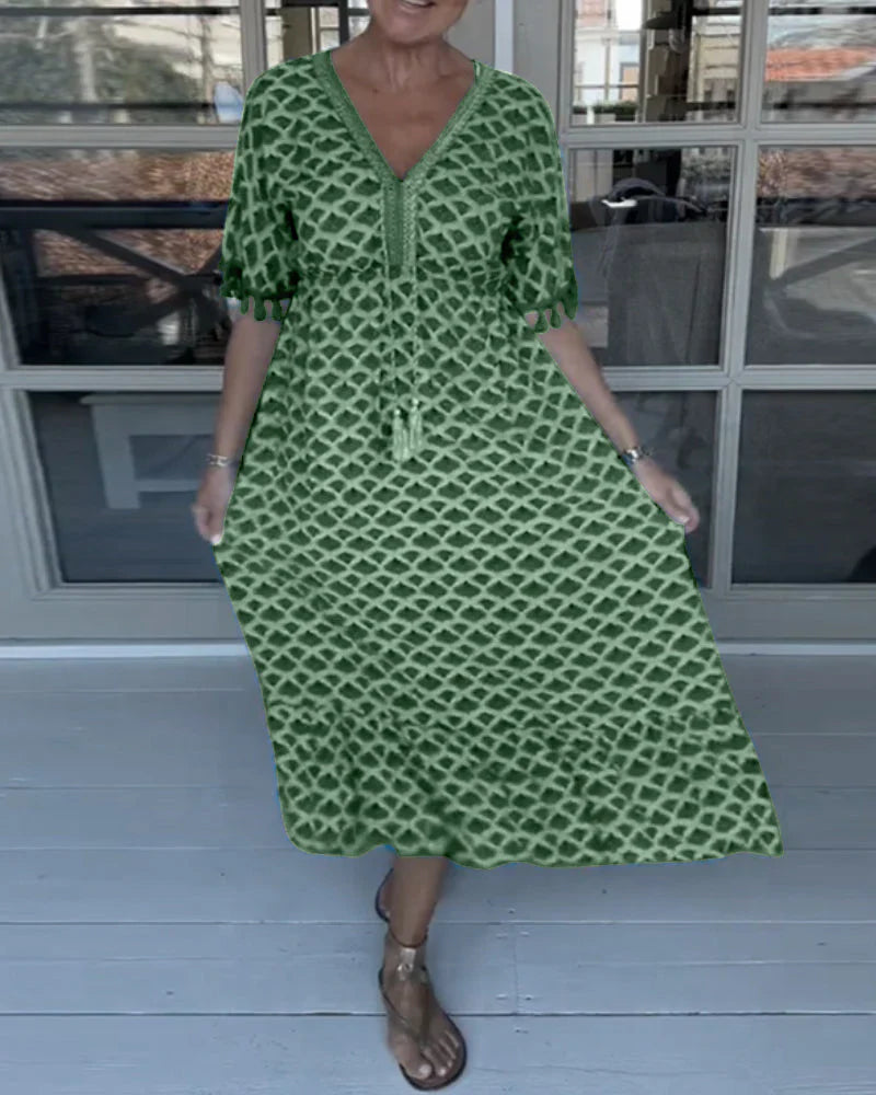 Jelly | Embellished V-Neck Dress