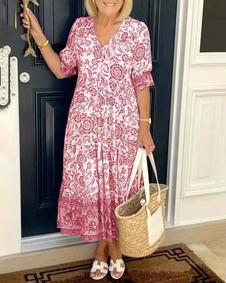 Palma | Elegant Floral Dress