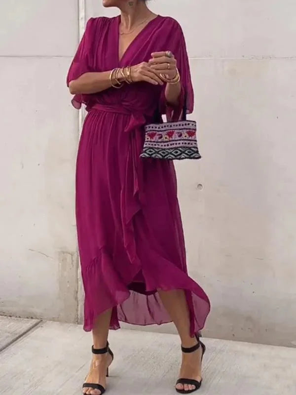Bloom - Elegant Chiffon Dress