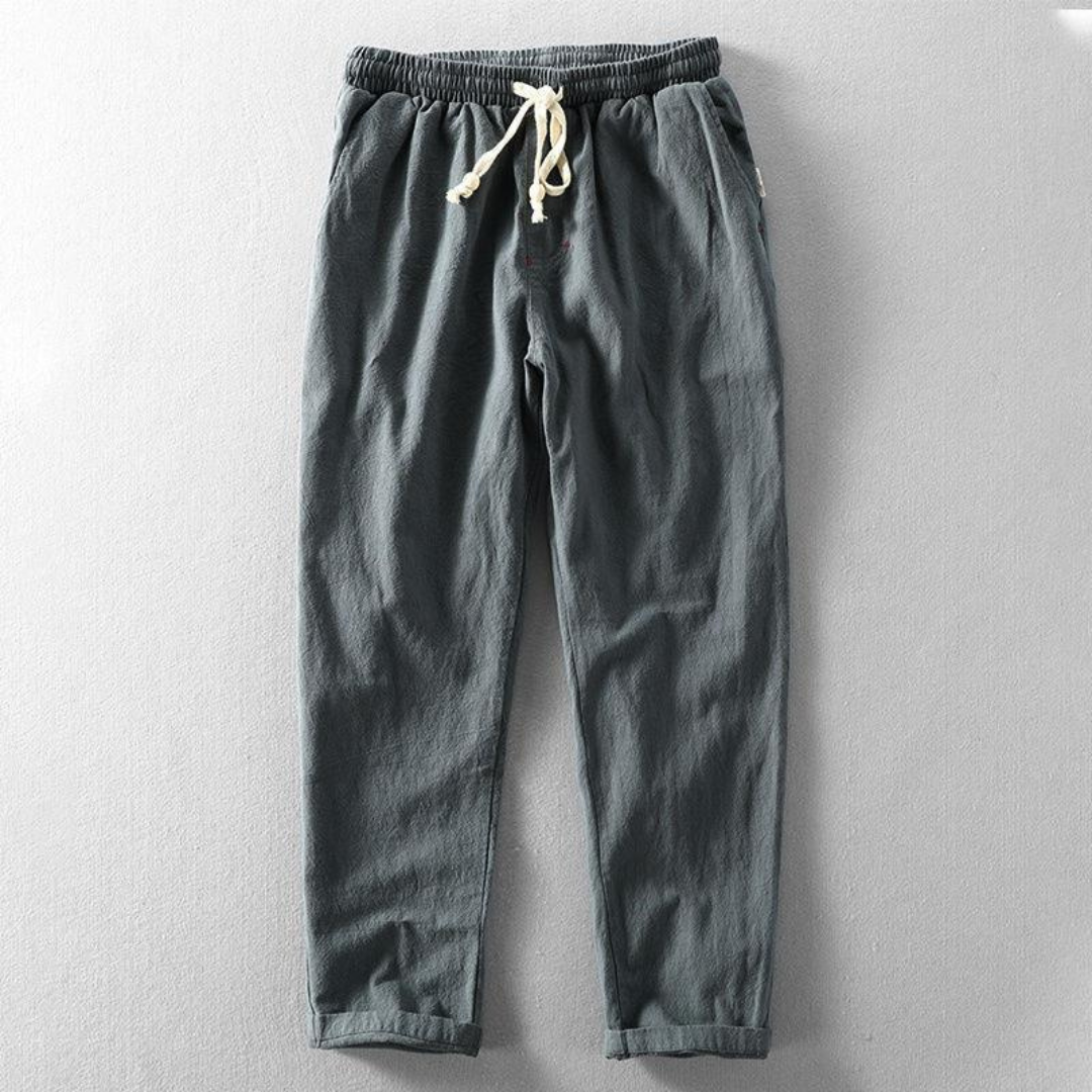 Giles - Comfortable Linen Pants