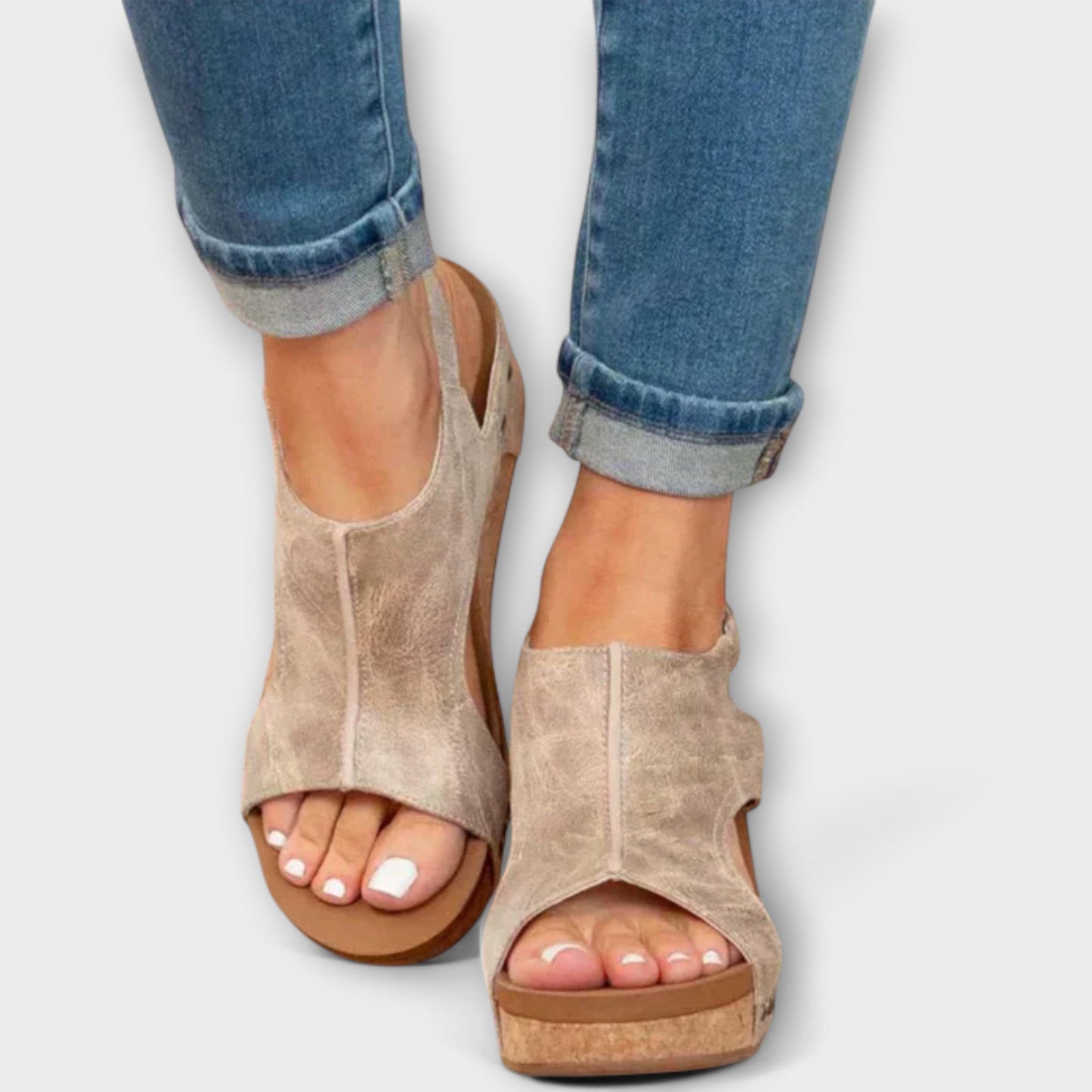 LINA | ORTHOPAEDIC SHOES WITH WEDGE HEELS