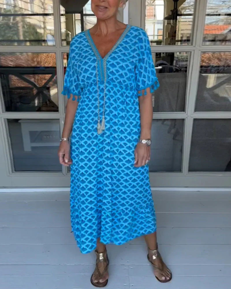 Jelly | Embellished V-Neck Dress