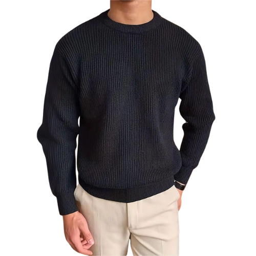 Premium Textured Shoulder Knit Jumper