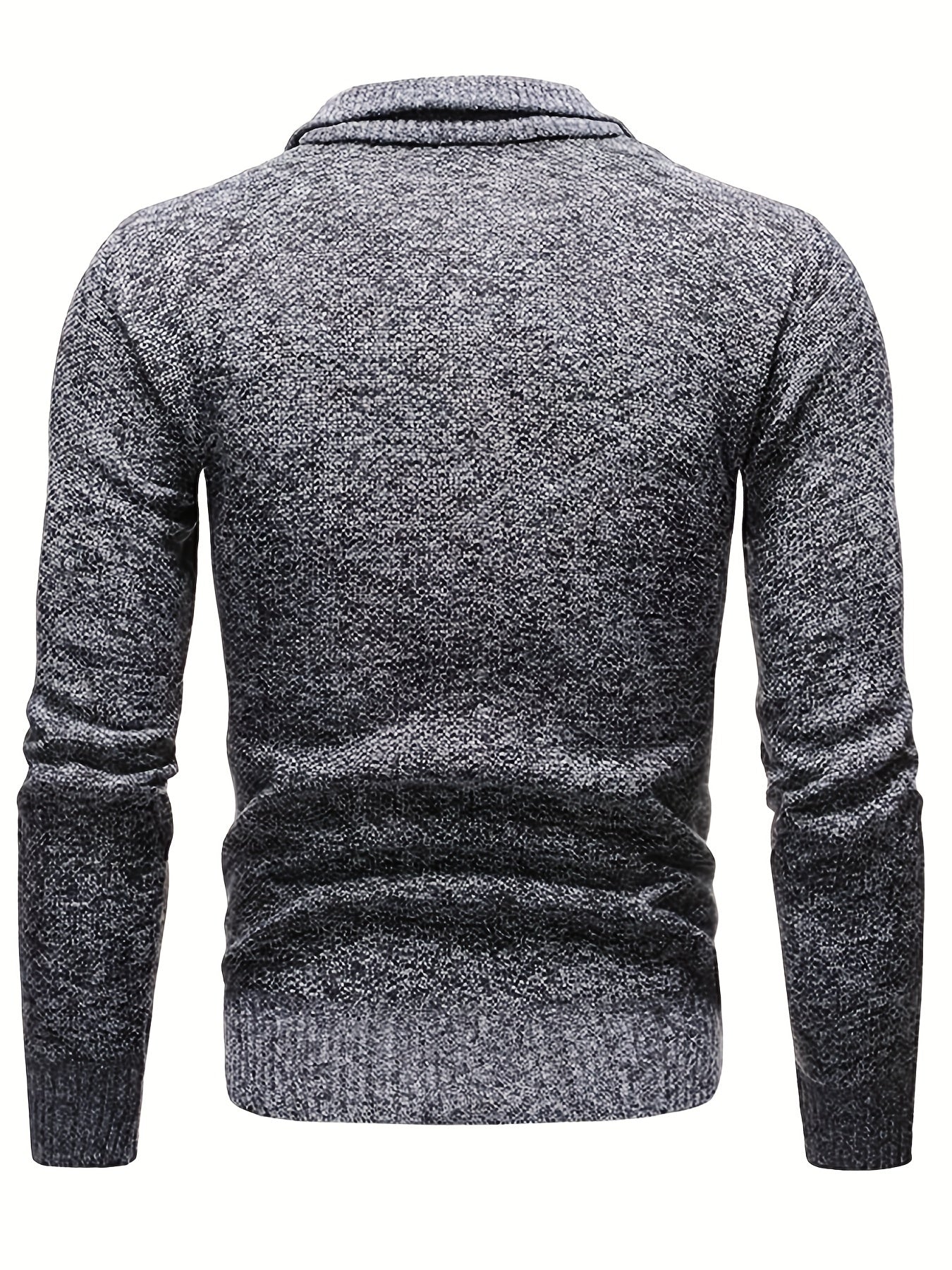 Elton Casual Style Half-Zip Sweater