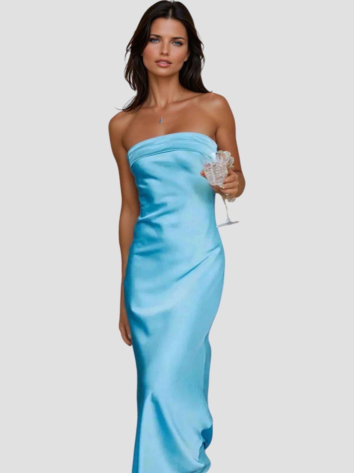 Berta | Soft Coral Grace Dress