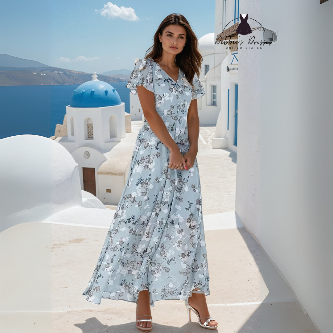 VICTORIA | Glamorous Tummy Covering Dress