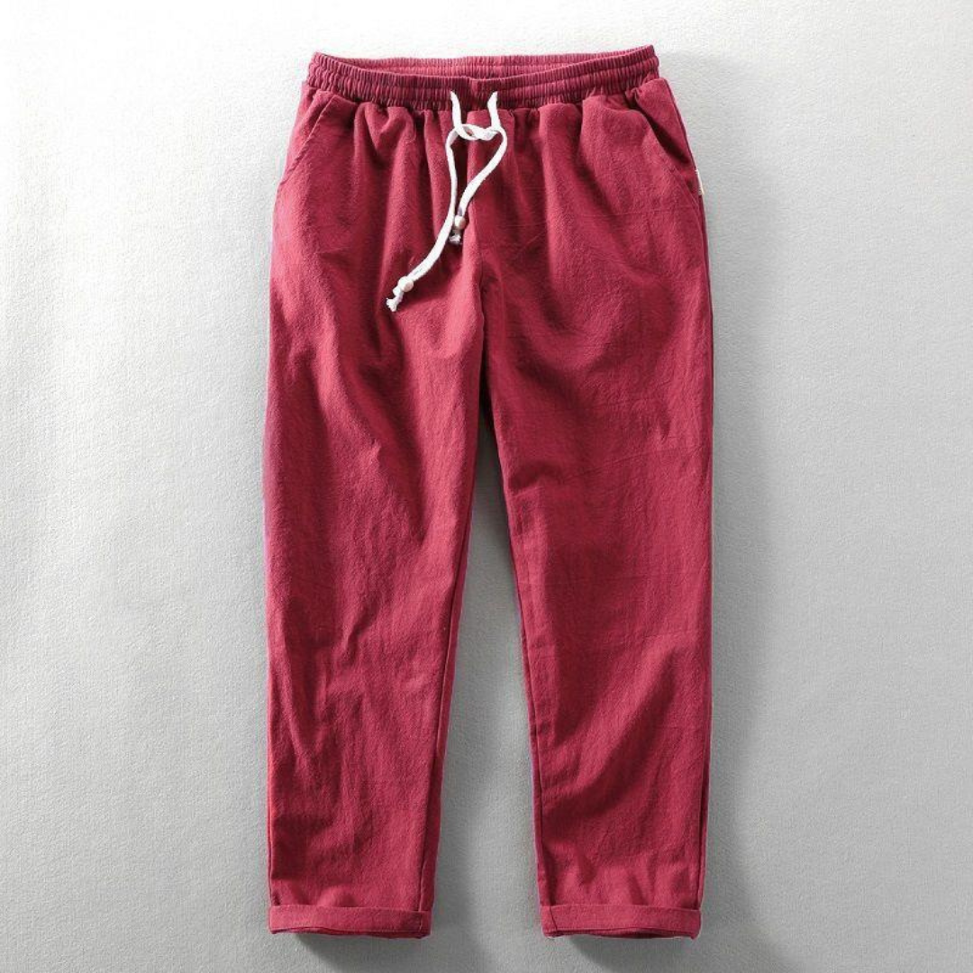 Giles - Comfortable Linen Pants