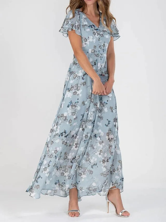 VICTORIA | Glamorous Tummy Covering Dress
