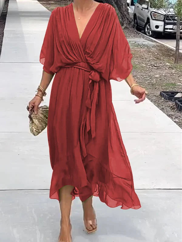 Bloom - Elegant Chiffon Dress