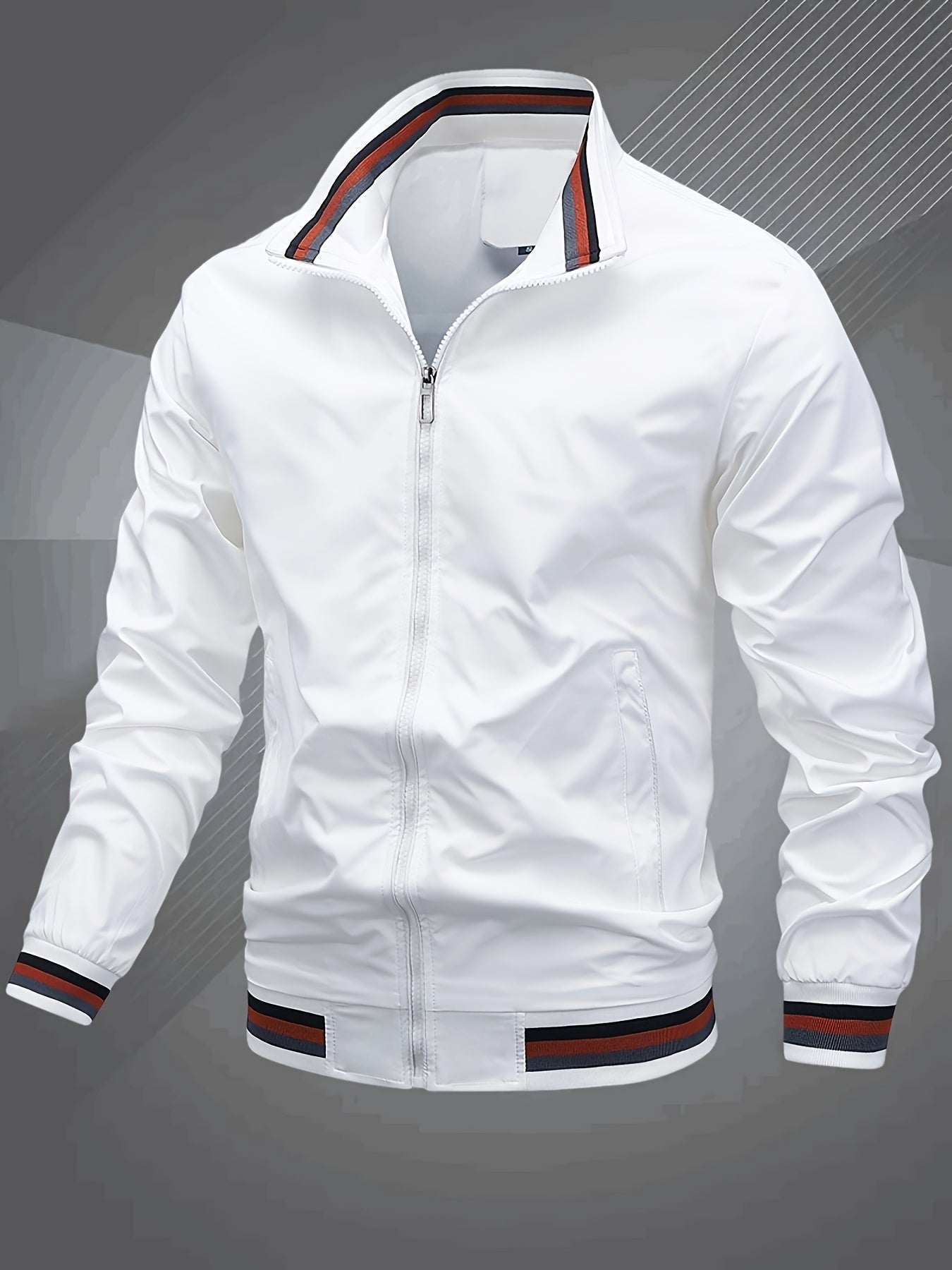 Urban Edge Luxury Windbreaker Jacket