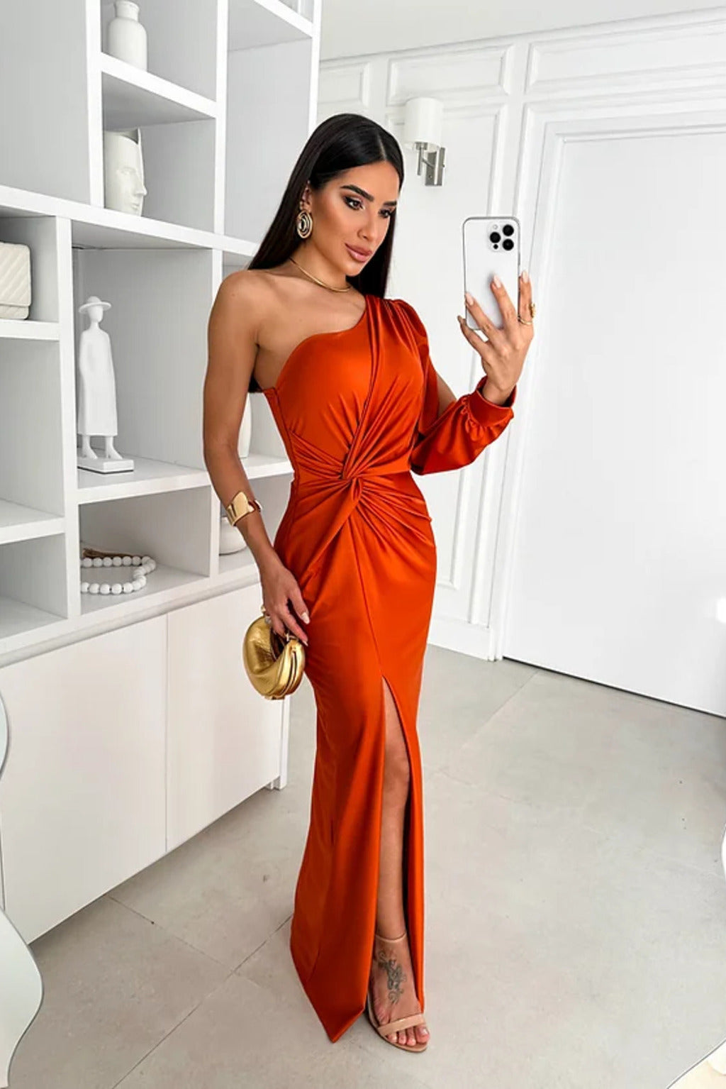 Natasha - Elegant Evening Dress With One Shoulder For Women