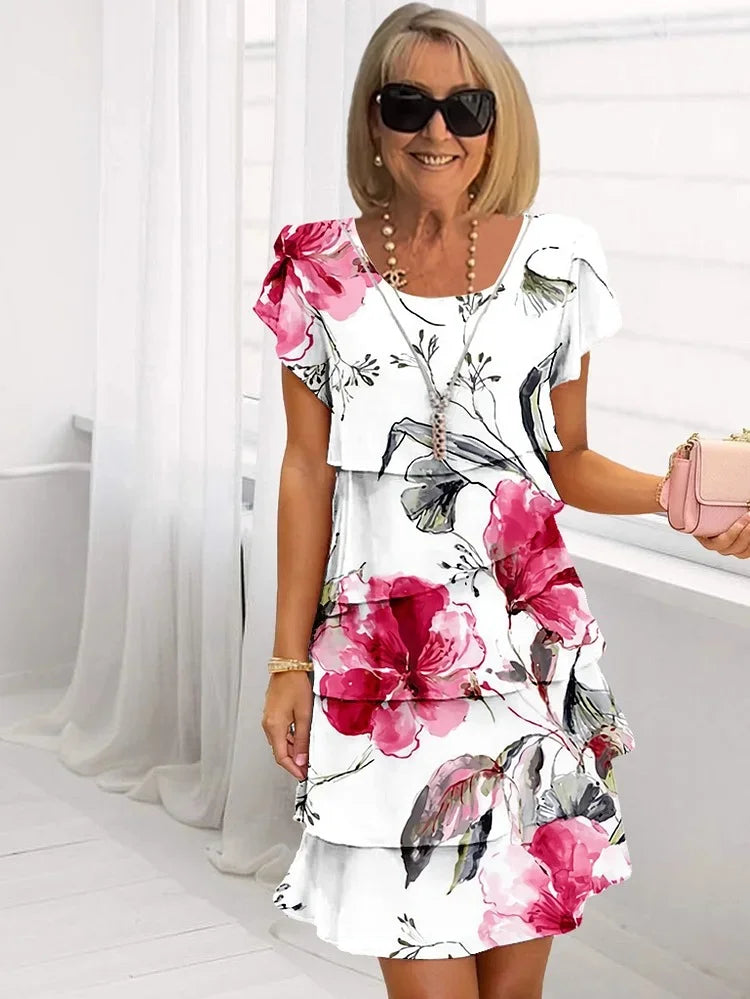 Trina | Bloom Ruffle Dress