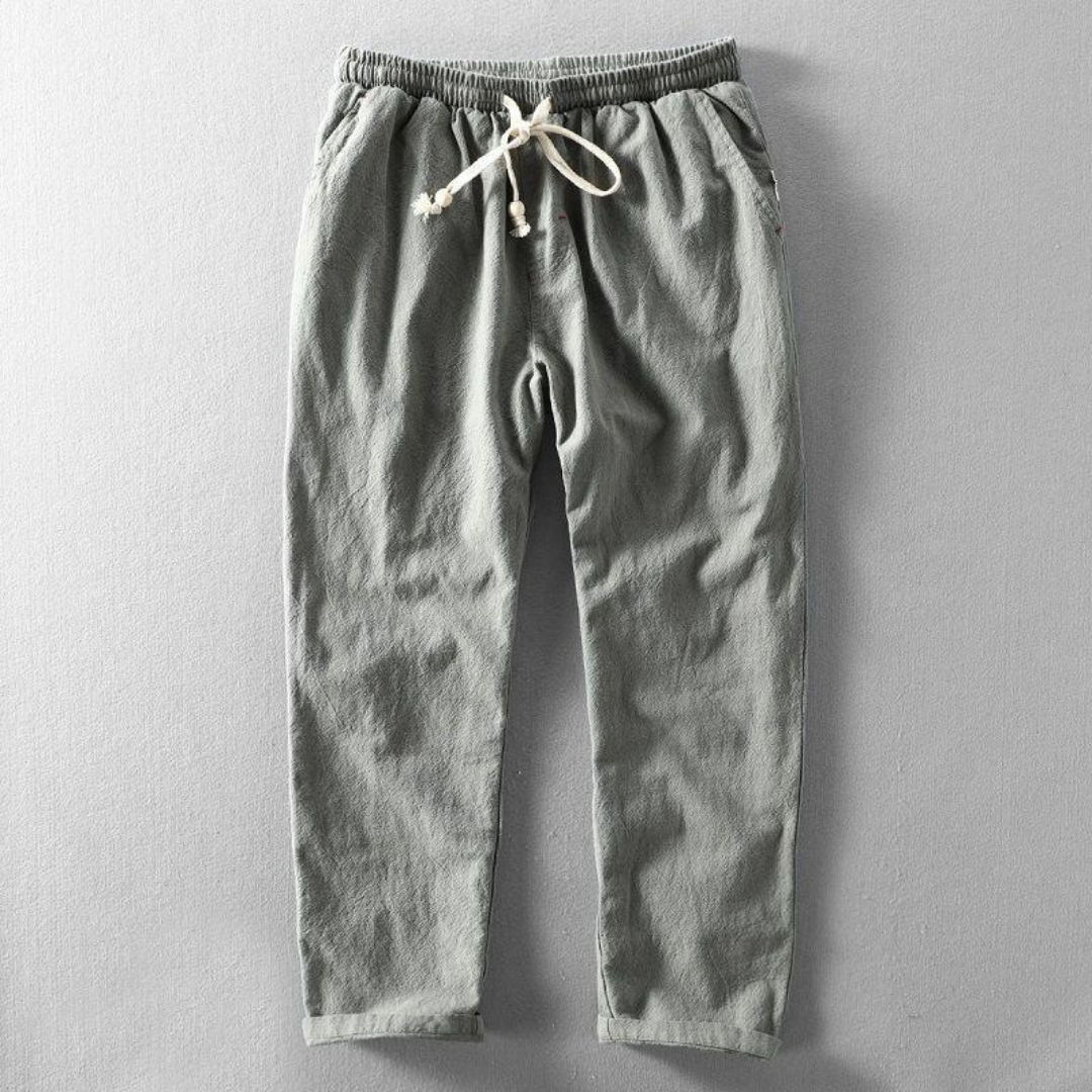 Giles - Comfortable Linen Pants