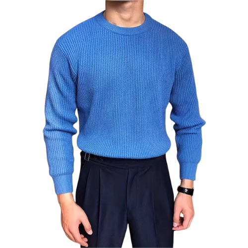 Premium Textured Shoulder Knit Jumper