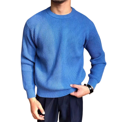 Premium Textured Shoulder Knit Jumper