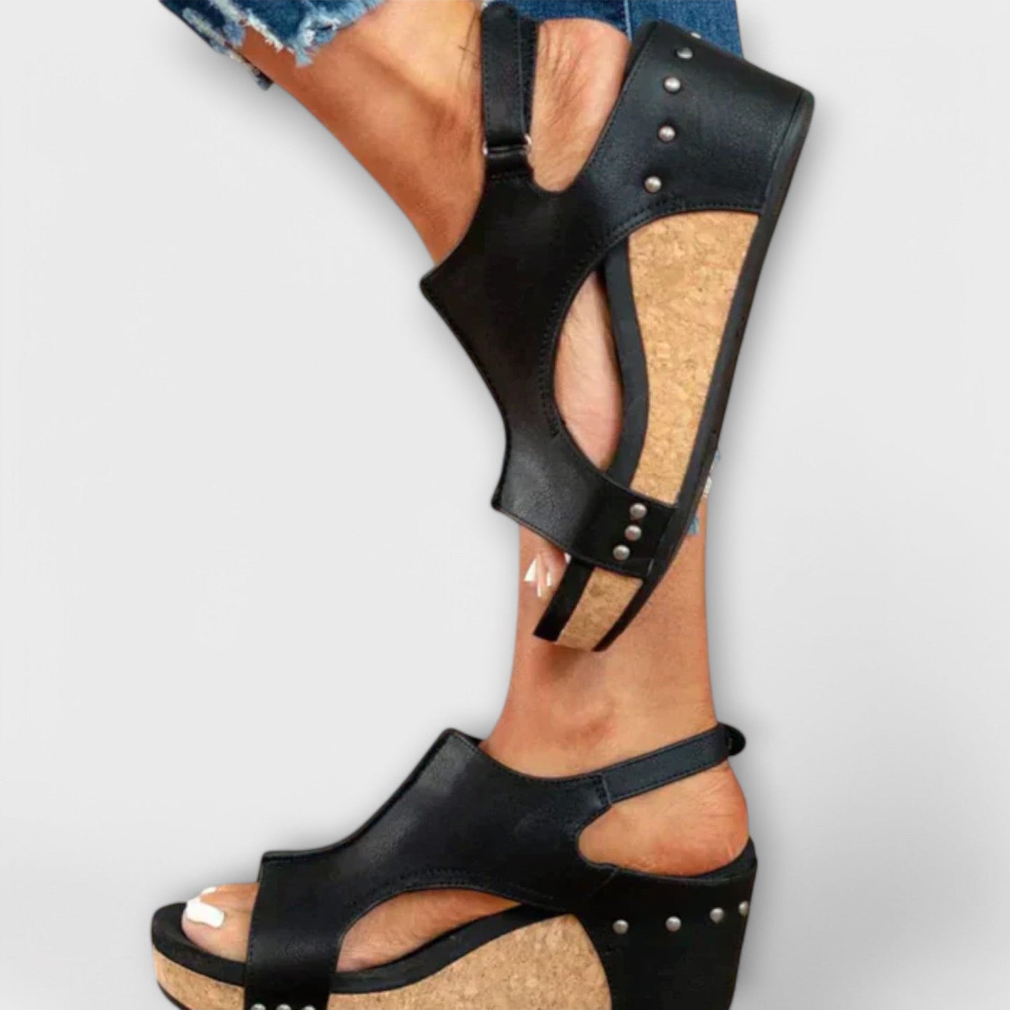 LINA | ORTHOPAEDIC SHOES WITH WEDGE HEELS