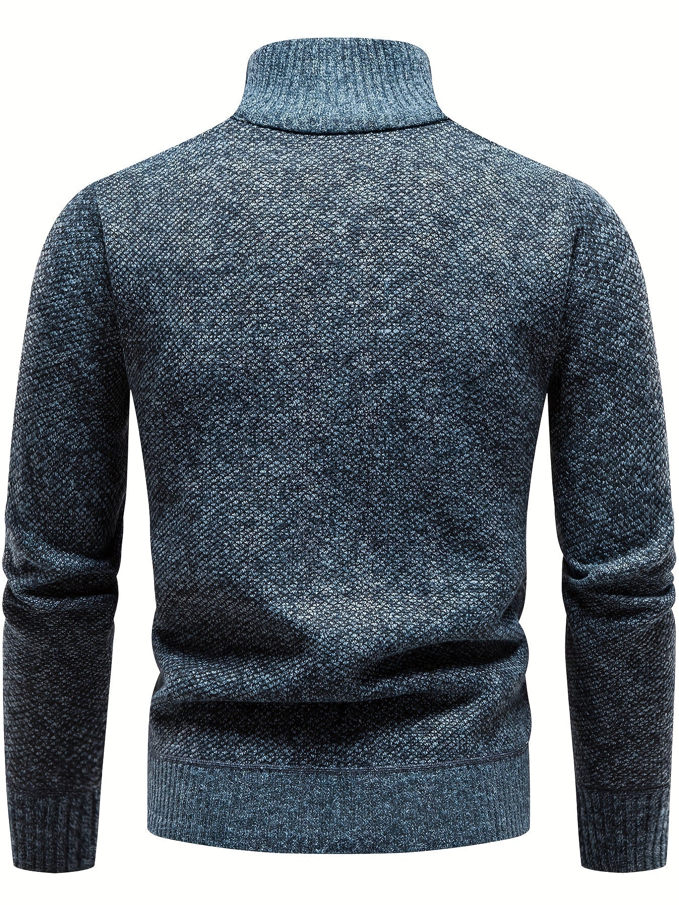 Elton Casual Style Half-Zip Sweater