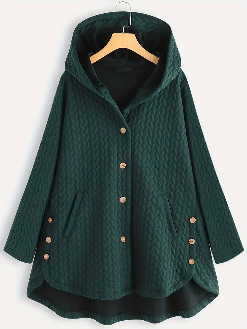 Amelia™ | Warm Quilted Hooded Coat