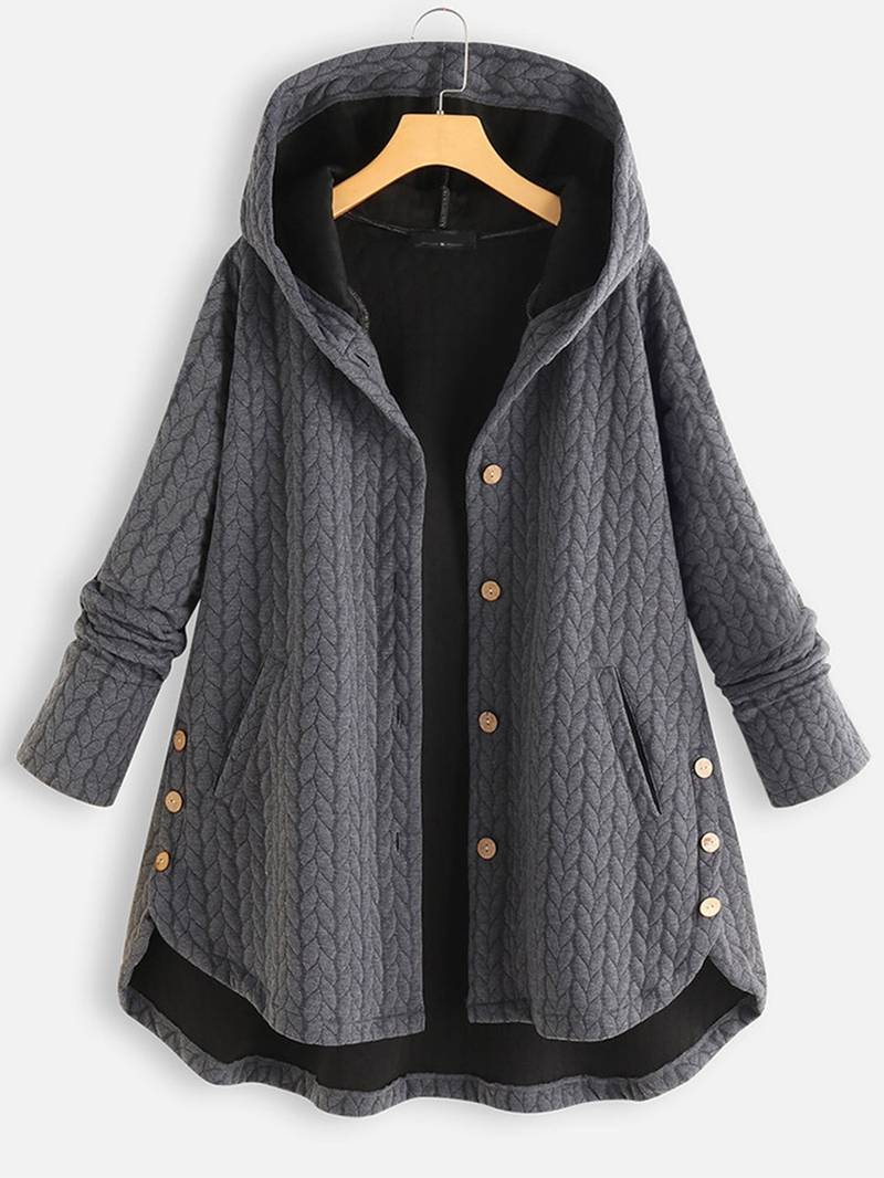 Amelia™ | Warm Quilted Hooded Coat
