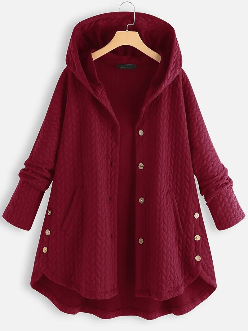 Amelia™ | Warm Quilted Hooded Coat