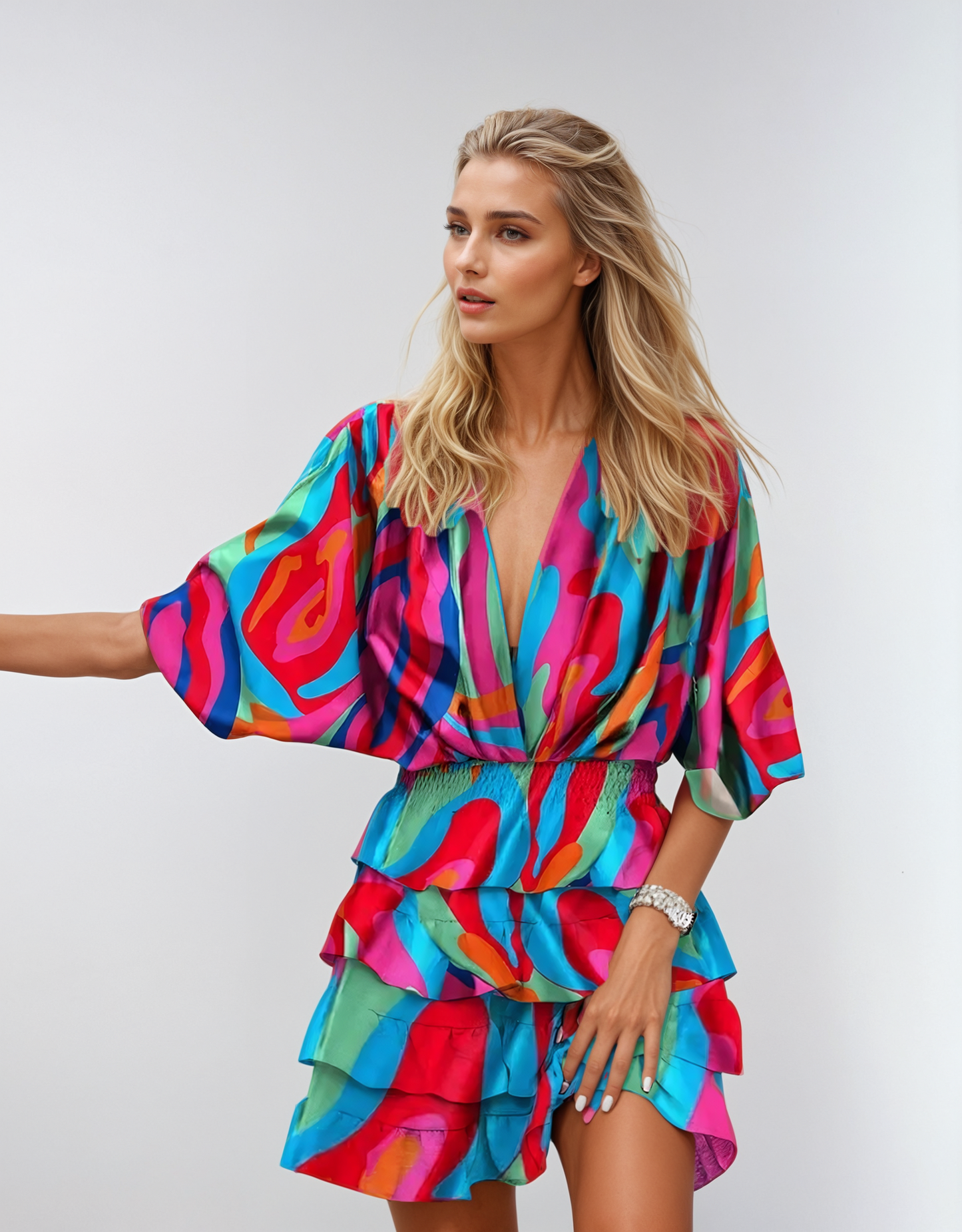Soraya | Elegant Floral Dress