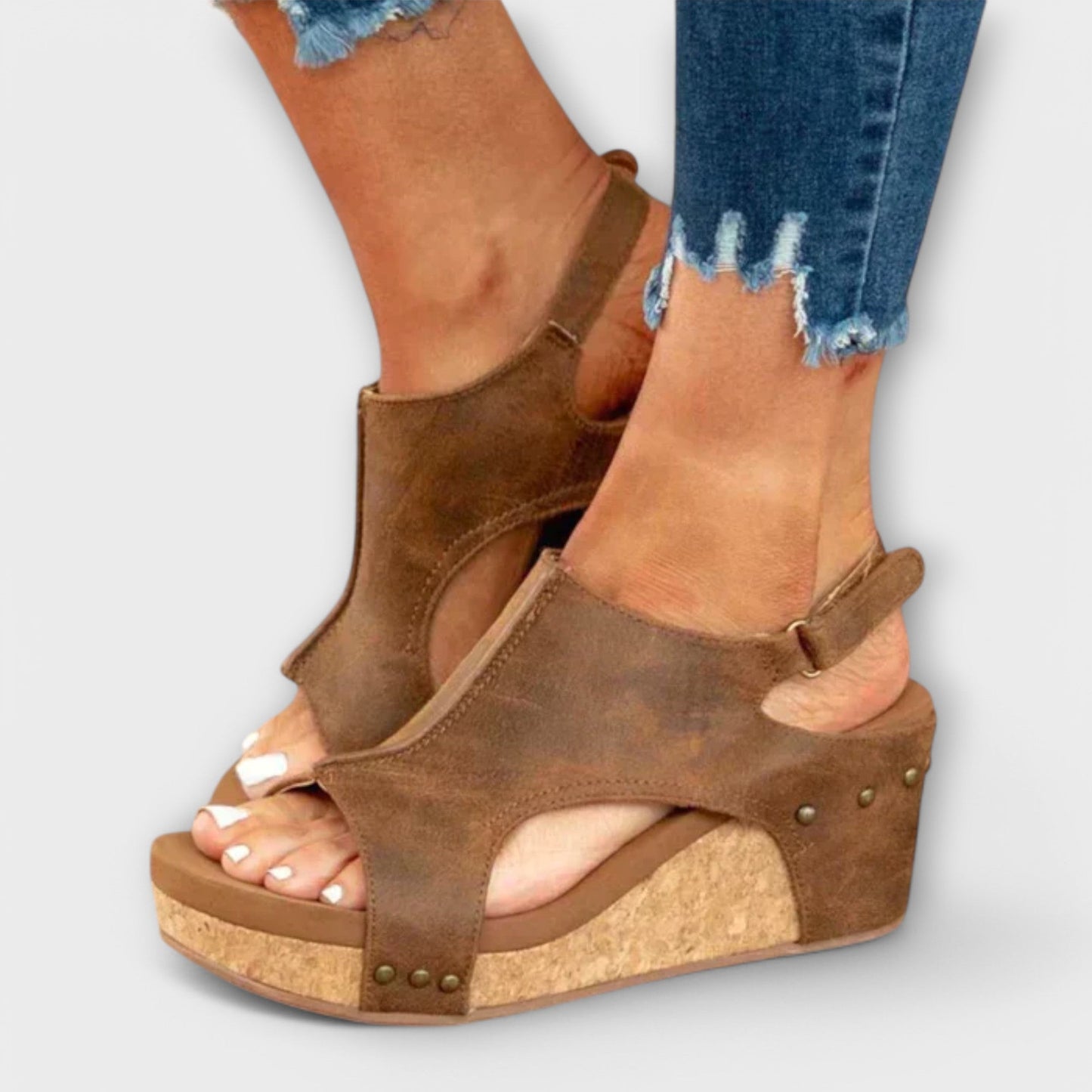 LINA | ORTHOPAEDIC SHOES WITH WEDGE HEELS