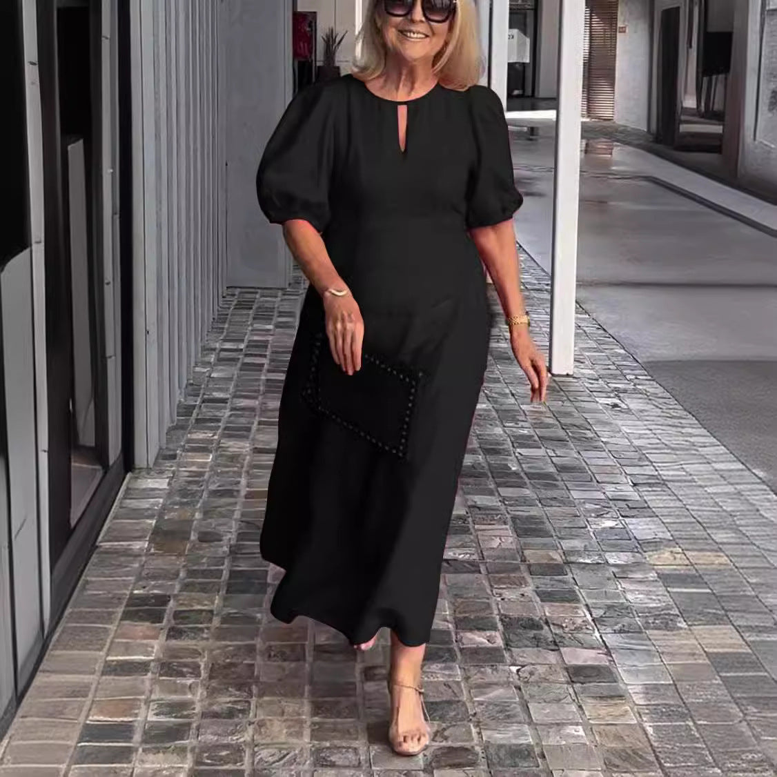 Aime - Elegant Essence Midi Dress