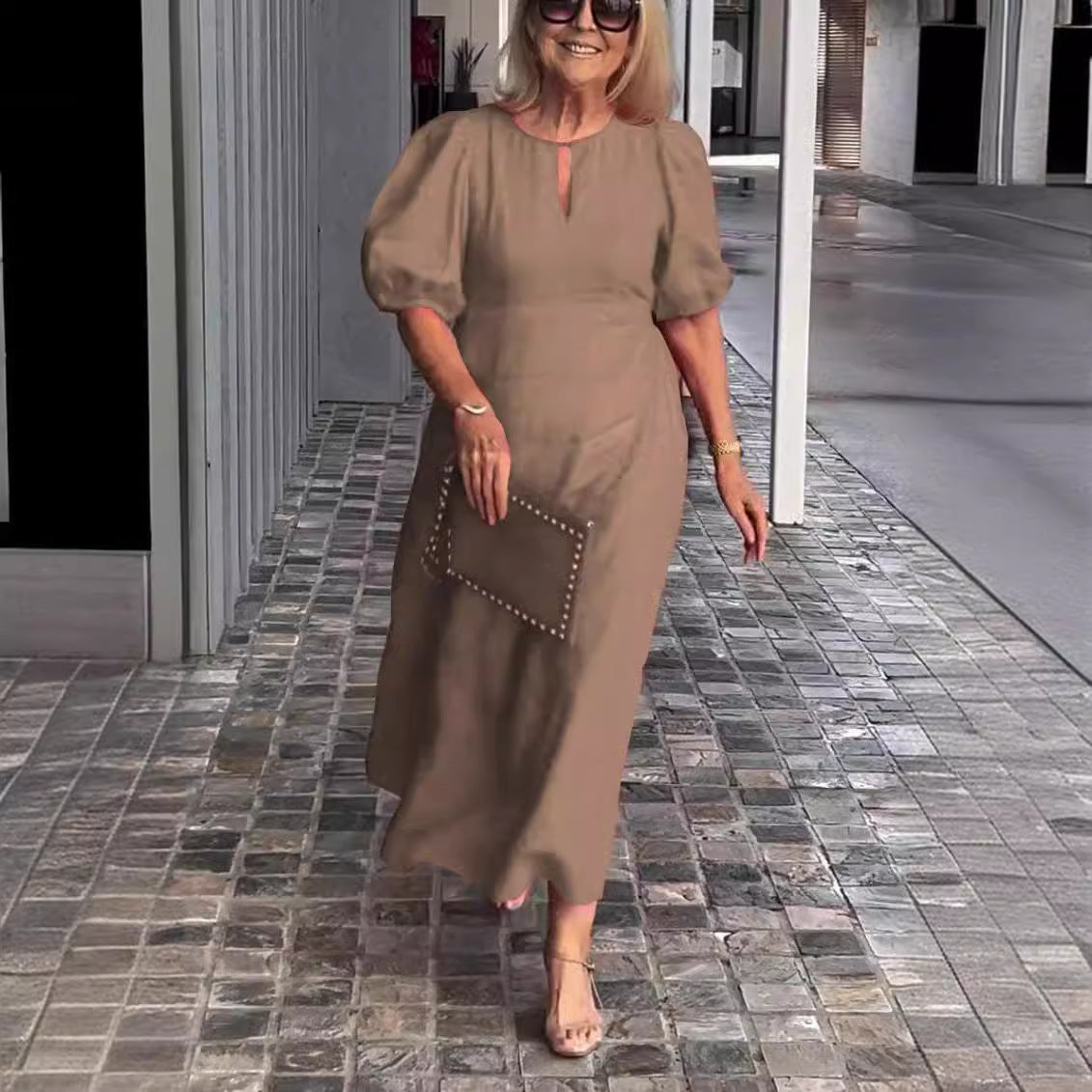 Aime - Elegant Essence Midi Dress