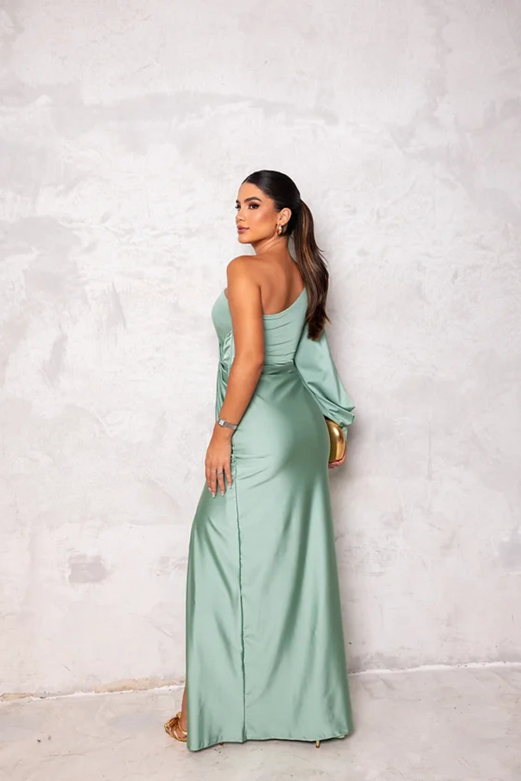 Natasha - Elegant Evening Dress With One Shoulder For Women