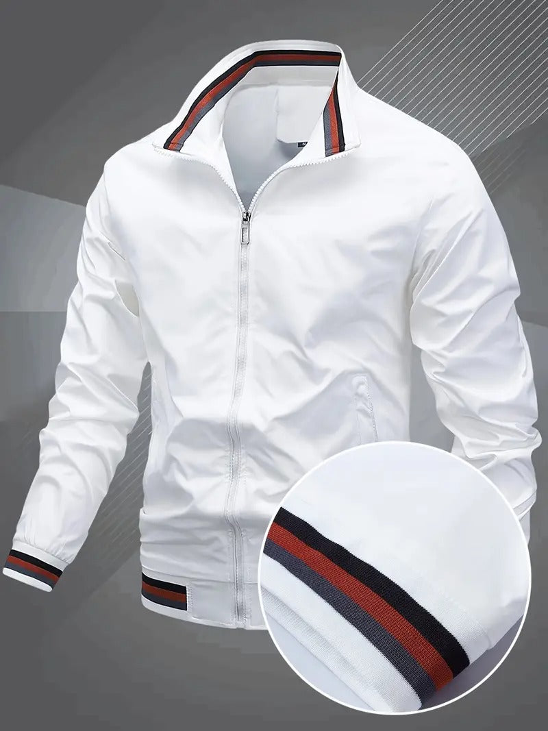 Urban Edge Luxury Windbreaker Jacket