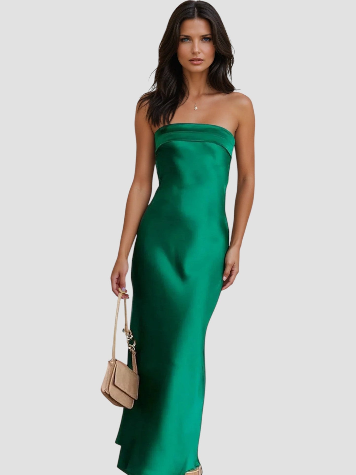 Berta | Soft Coral Grace Dress