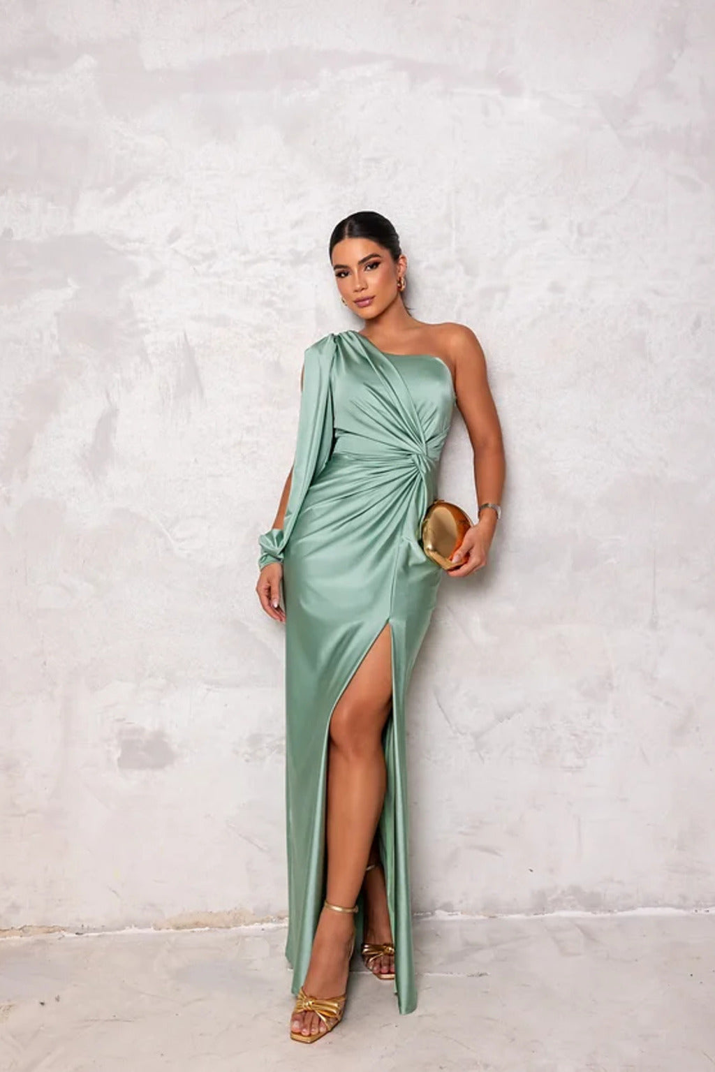 Natasha - Elegant Evening Dress With One Shoulder For Women