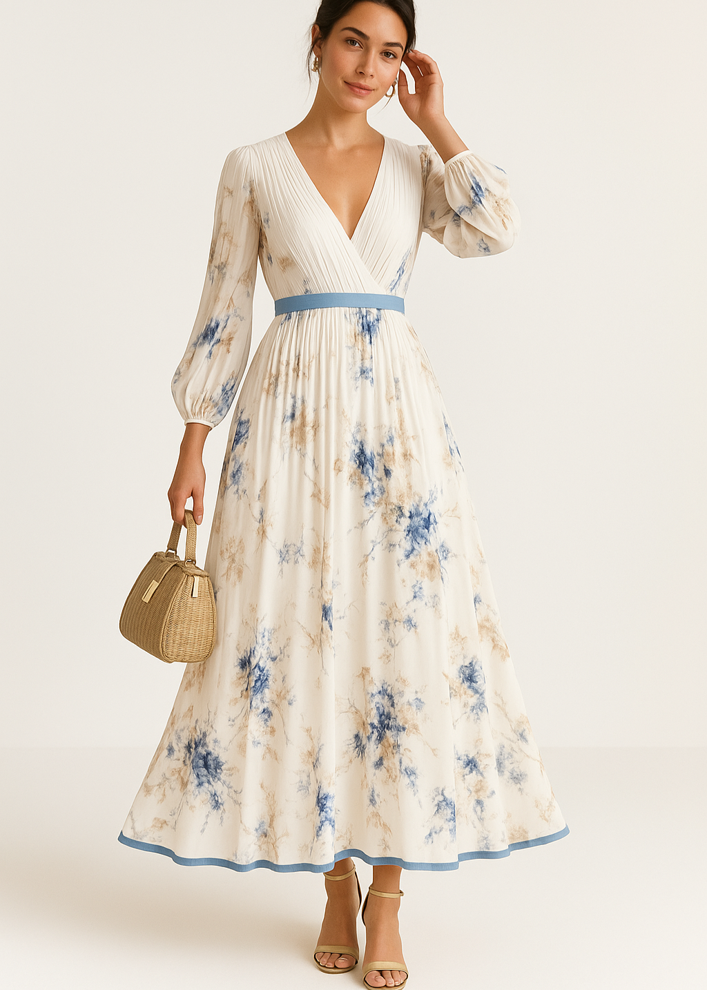 Charmaine | Elegant Pleated Dress