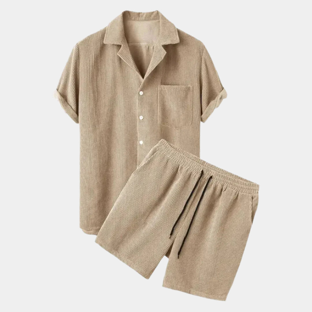 Luxury Ribbed Velvet Set