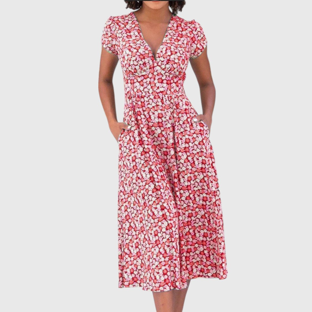 Kim | Flattering, Flowy & Effortless Midi Dress