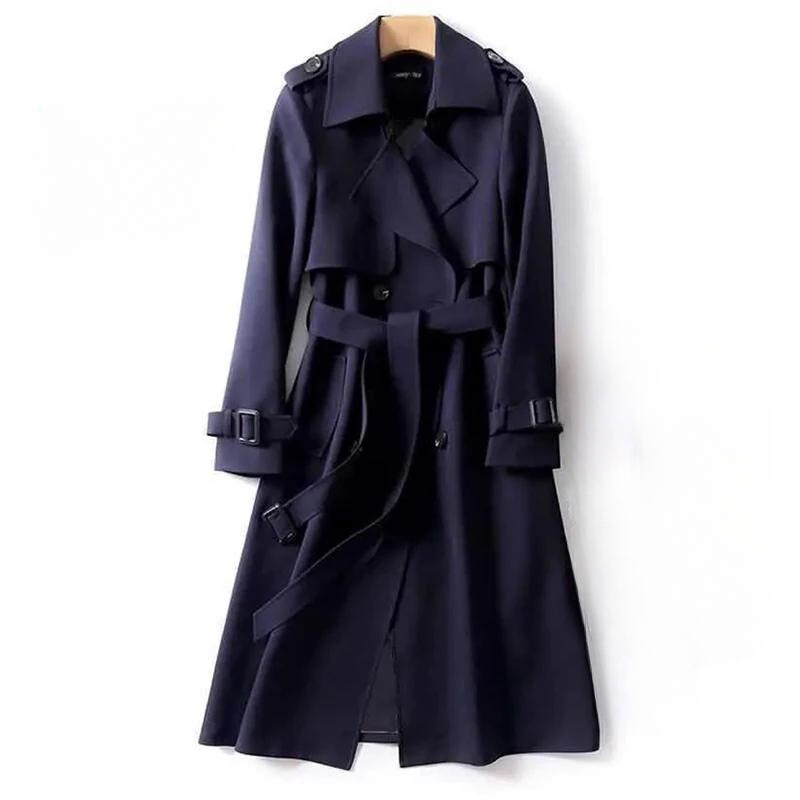 Chloe™ - Classic Belted Trench Coat