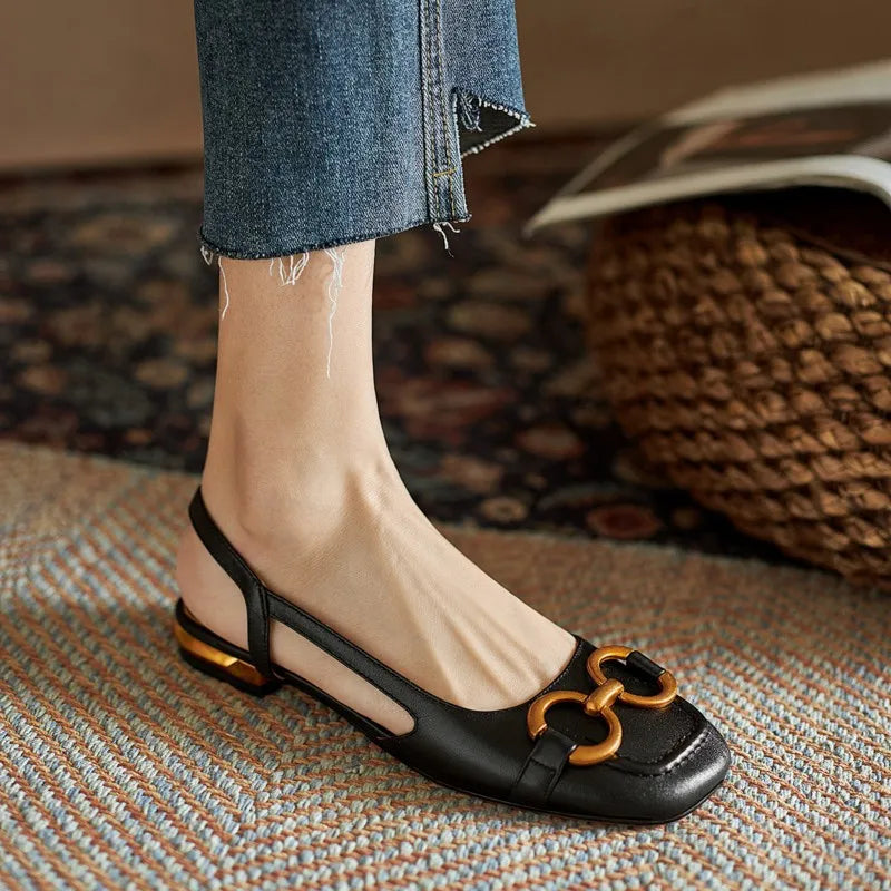 ANNORA | SLEEK BUCKLE SLINGBACKS