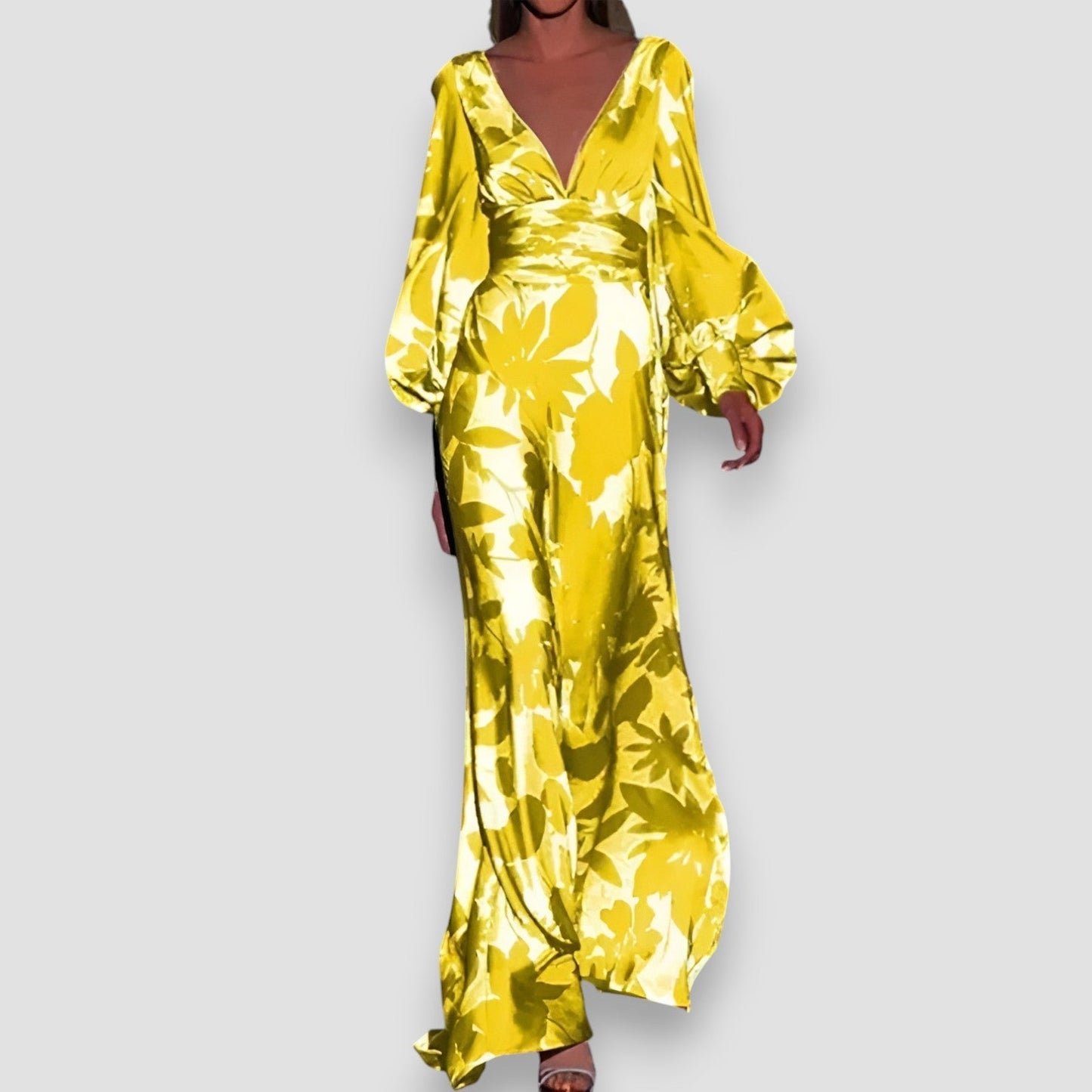 Brenda | Fuchsia Bloom Statement Dress