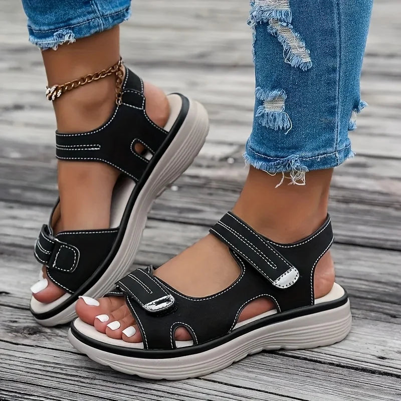LISSETTE | CUSHIONED WALKING SANDALS