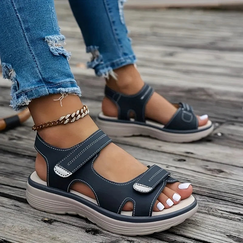 LISSETTE | CUSHIONED WALKING SANDALS