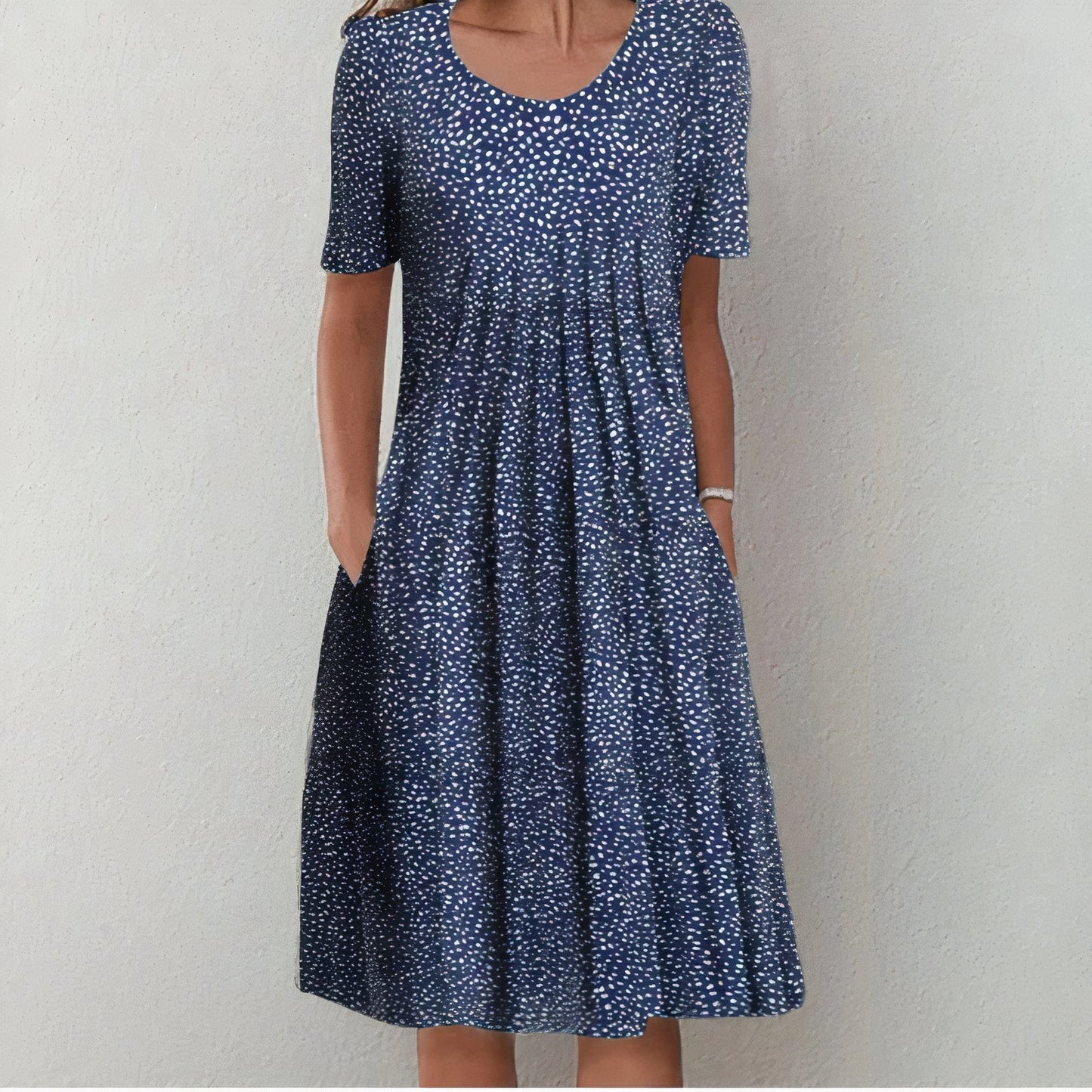 Solene | Effortless Elegance Floral Dress