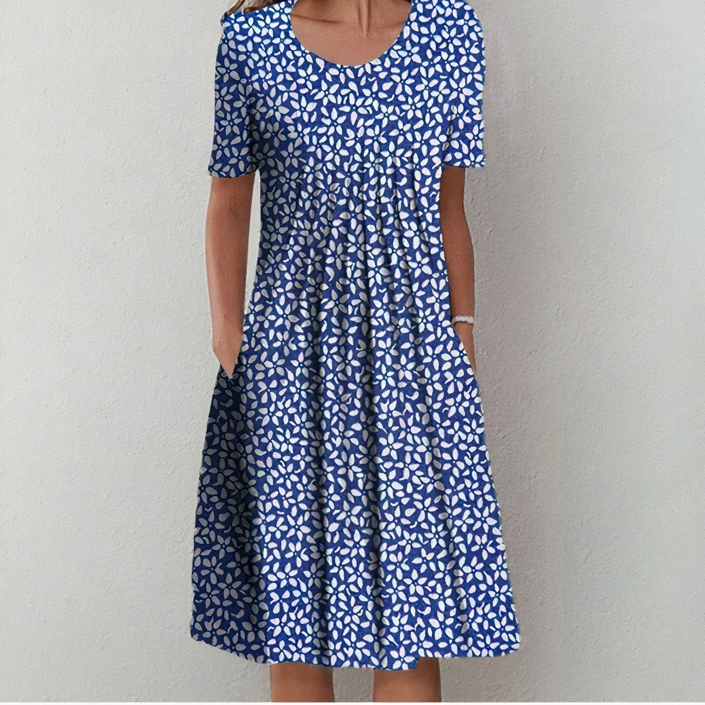 Solene | Effortless Elegance Floral Dress